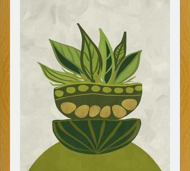 Cuadro Still life Green plants