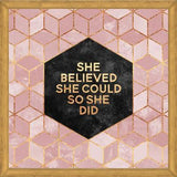 Cuadro She Believed She Could