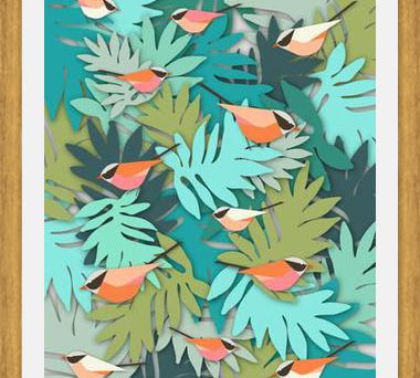 Cuadro Tropics II