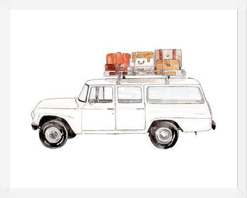 Cuadro Vintage Truck