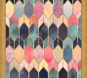 Cuadro Stained Glass 3