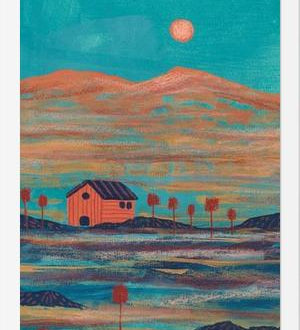 Cuadro Landscape Turquoise vibes