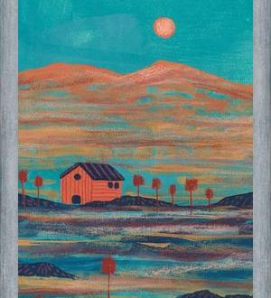 Cuadro Landscape Turquoise vibes