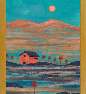 Cuadro Landscape Turquoise vibes