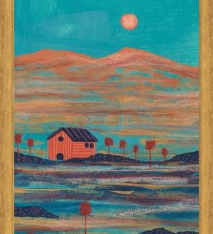 Cuadro Landscape Turquoise vibes