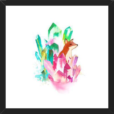 Cuadro Crystal Forest I