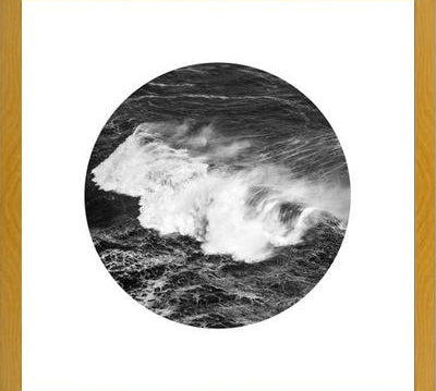 Cuadro B&W Waves