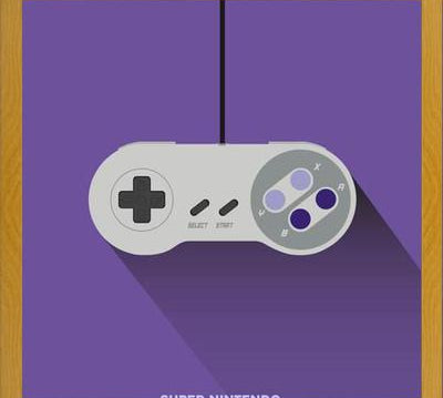 Cuadro Videojuego Super Nintendo