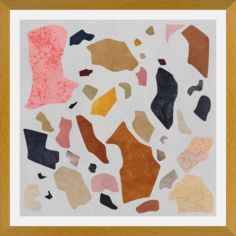 Cuadro Terrazzo Collage