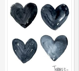 Cuadro El Amor es Negro
