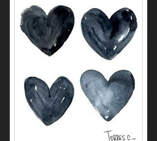 Cuadro El Amor es Negro