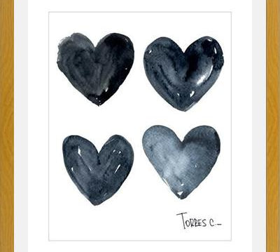 Cuadro El Amor es Negro