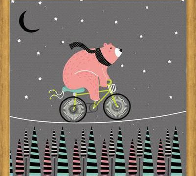 Cuadro Night ride