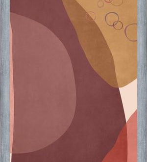 Cuadro Overlapping Organic Shapes