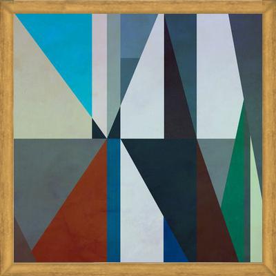 Cuadro Interconnected Triangles