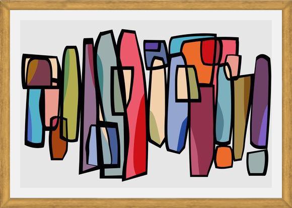 Cuadro Abstract Composition 830