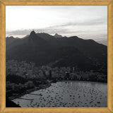 Cuadro Corcovado Sunset BW