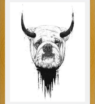 Cuadro Bulldog