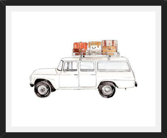Cuadro Vintage Truck