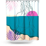Cortina de Baño Beach Girl 12