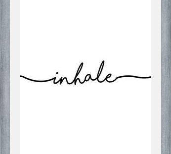 Cuadro Inhale