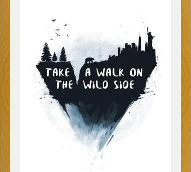 Cuadro Walk on the Wild Side