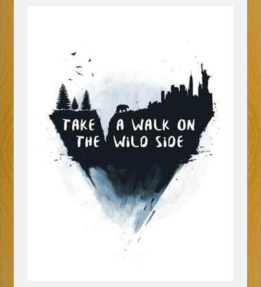 Cuadro Walk on the Wild Side
