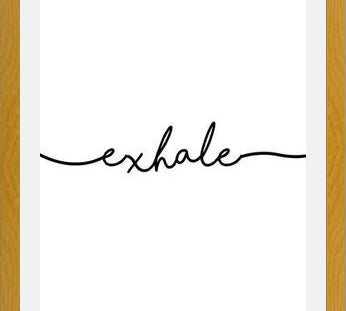 Cuadro Exhale