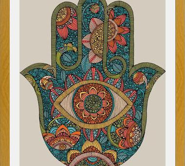 Cuadro Hamsa