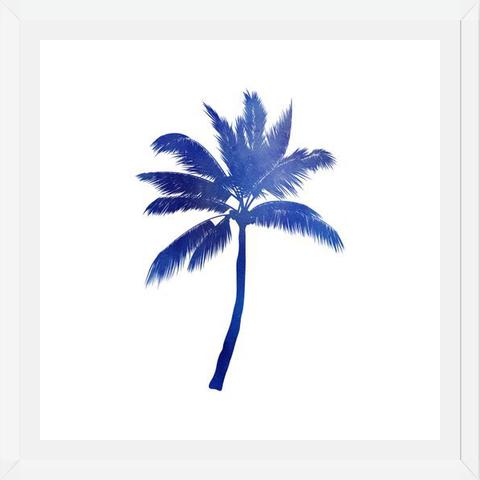 Cuadro Blue Palm Tree III