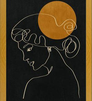 Cuadro Midnight portrait I