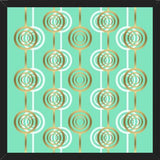 Enmarcado Gold and Mint