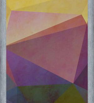 Cuadro Interconnected Triangles V