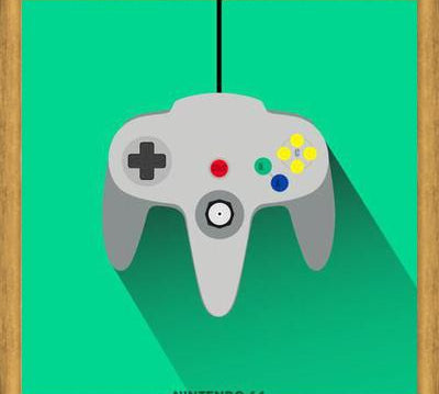 Cuadro Videojuego Nintendo 64