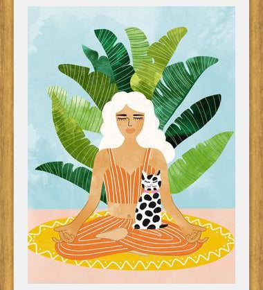 Cuadro Meditation With Thy Cat