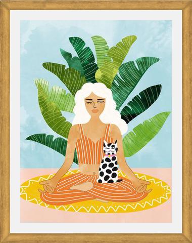 Cuadro Meditation With Thy Cat
