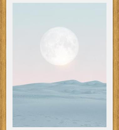 Cuadro Pastel desert II