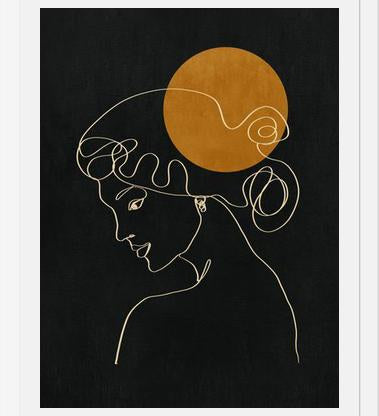 Cuadro Midnight portrait I