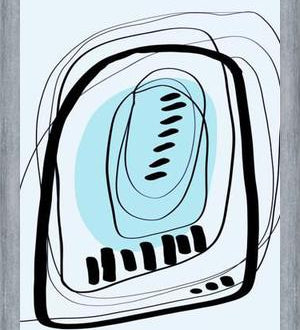 Cuadro Modern minimal forms 31
