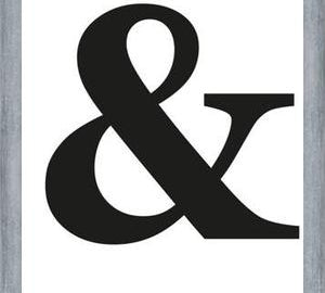 Cuadro Ampersand Georgia 01