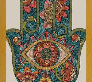 Cuadro Hamsa