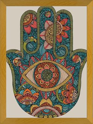 Cuadro Hamsa