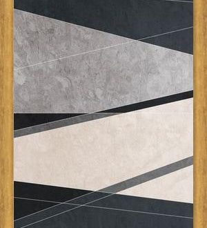 Cuadro Líneas Elegantes - Negro y Blanco