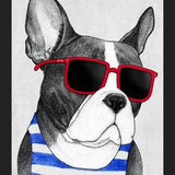 Cuadro Frenchie Summer Style