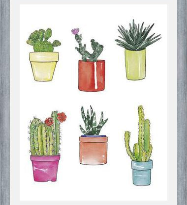 Cuadro CACTUS & PASTEL