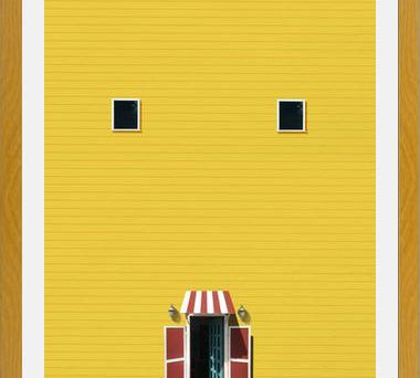 Cuadro Casa amarilla