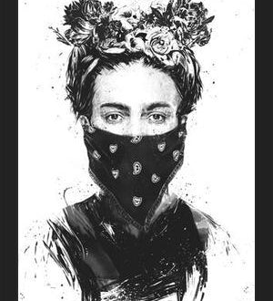 Cuadro Rebel girl