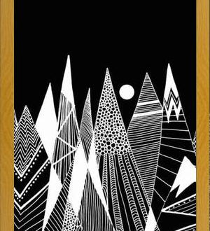 Cuadro Patterns in the mountains