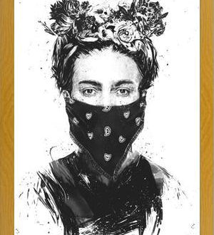 Cuadro Rebel girl