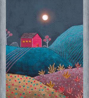 Cuadro Midnight landscape III